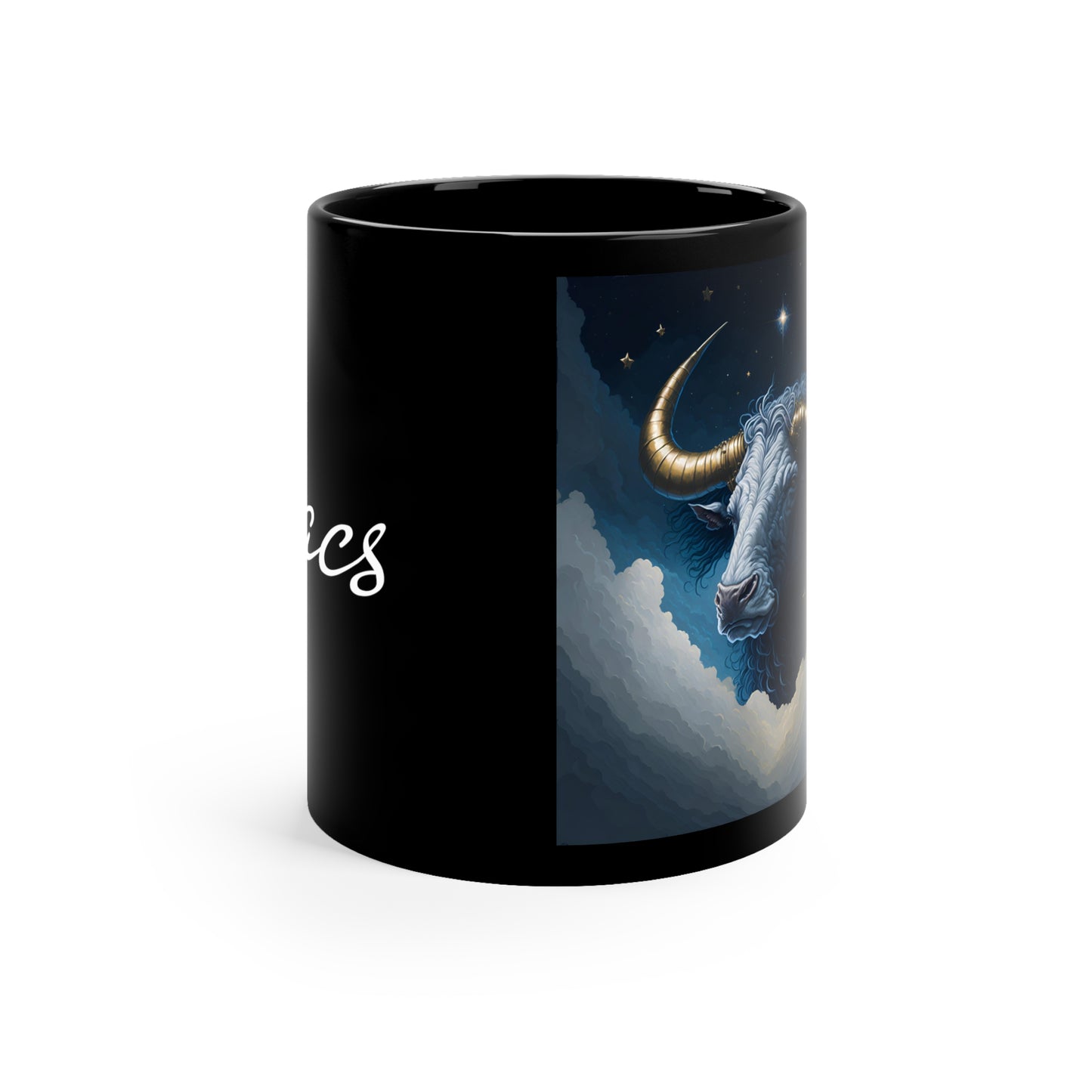 11oz Black Mug - Taurus